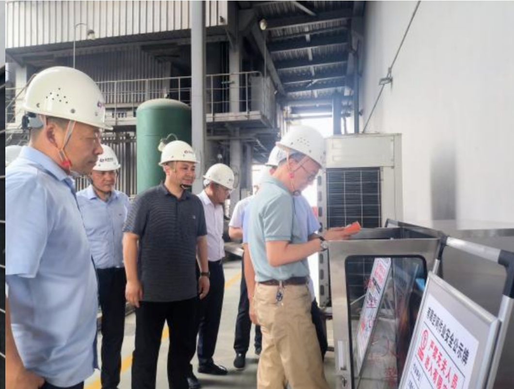 南昌市政公用集团熊新国一行到铂瑞（南昌）开展安全生产督导工作