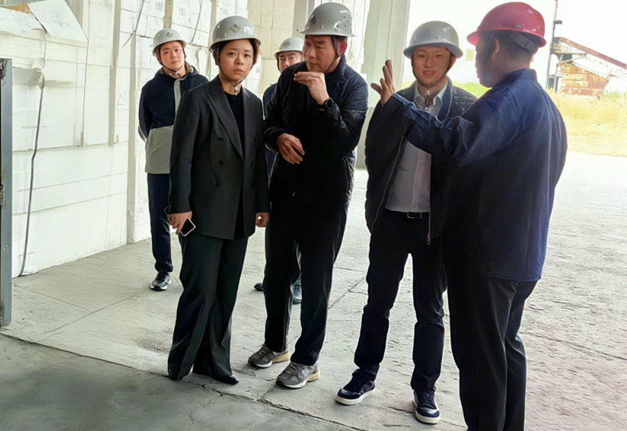 富春环保党委书记、董事长万娇一行赴山东中茂检查指导